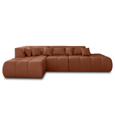 Canapé d'Angle gauche en Tissu 5 places - CARACAS LISA DESIGN