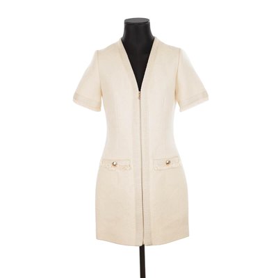 Robe laine blanche La Redoute