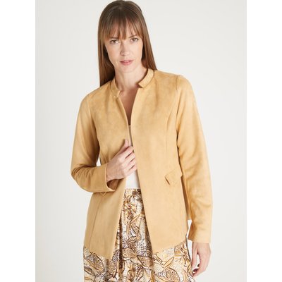 Veste suédine col montant DAXON