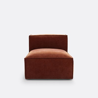 Modulaire fauteuil in vintage ribfluweel, Seven LA REDOUTE INTERIEURS