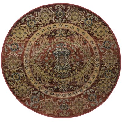 Tapis  salon Gabiro, tissé ,  rond THEKO