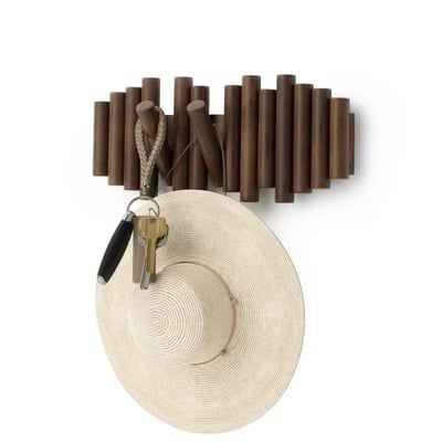 Portemanteau mural bois  PICKET UMBRA