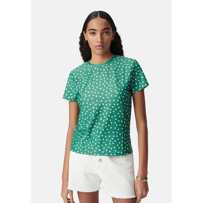 Tee-shirt fil textile motif pois IKKS