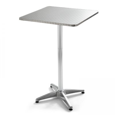 Table mange debout carré en aluminium, BRIXTON OVIALA