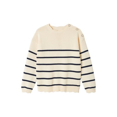 Pull marinière fantaisie VERTBAUDET