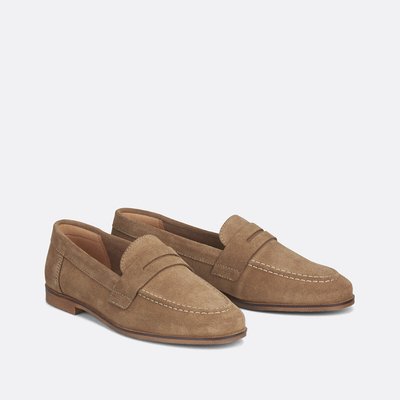 Mocassins en cuir suédé Signature LA REDOUTE COLLECTIONS