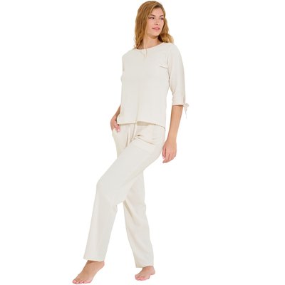Pyjama pantalon top manches trois-quarts Freely LISCA