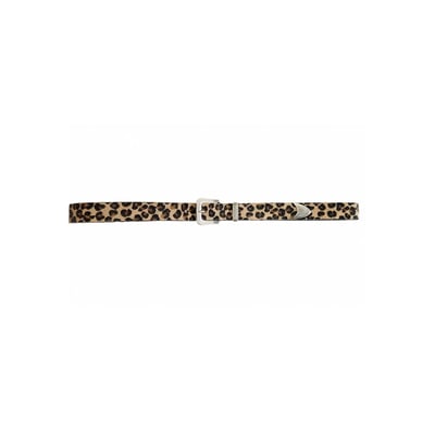 Ceinture anate femme en cuir à imprimé léopard ANATE DEELUXE