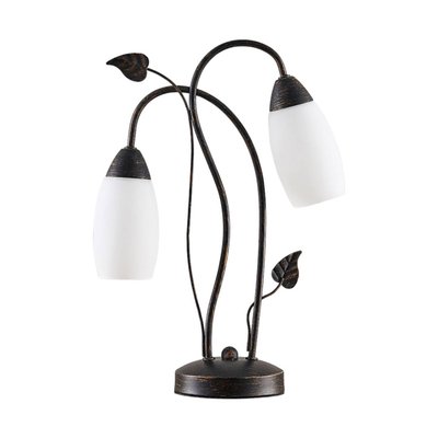 Lampe à poser en verre antique, Stefania LINDBY