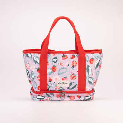 Small Raspberry Lunch Tote Bag CATH KIDSTON