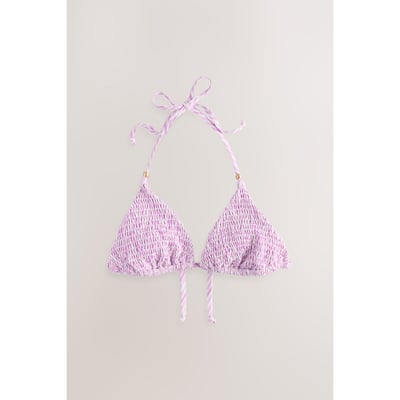 Haut de bikini triangle froncé NEXT