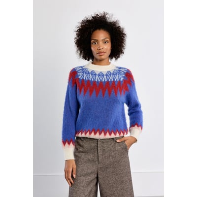 Pull aux motifs géométriques LILI SIDONIO