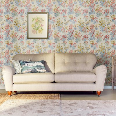 Papier peint fleurs Megan LAURA ASHLEY