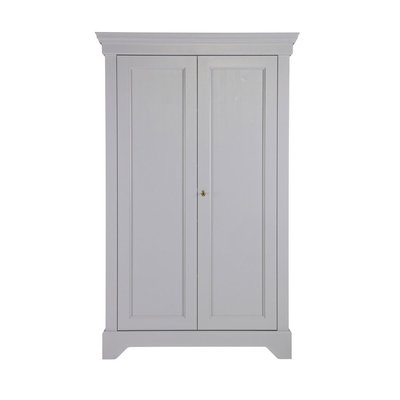 Armoire basse 2 portes en pin ISABEL WOOOD