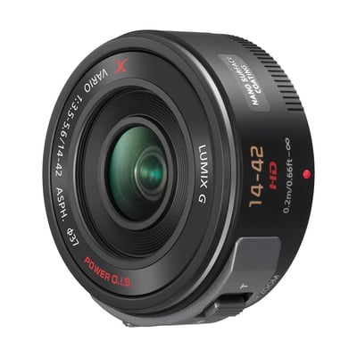 Objectif Pour Hybride 14-42mm F/3.5-5.6 Pz Ois Noir Lumix G X PANASONIC