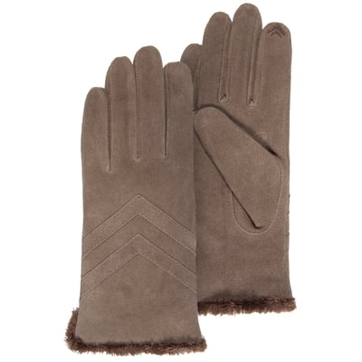 Gants Enfants Isotoner Tactiles - Doublure Imitation Fourrure, Chauds, Poignet Maille, Compatibles écrans Tactiles