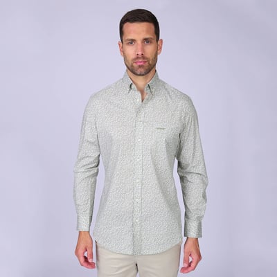 Chemise fleurie Henrik MISE AU GREEN