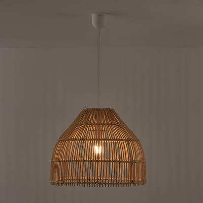 Rotan hanglamp, diameter 42 cm, DANKIA LA REDOUTE INTERIEURS