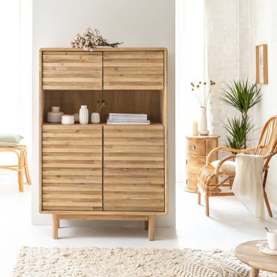 Buffet haut en bois d'acacia  MARIN MADE IN MEUBLES 