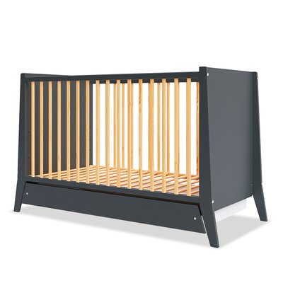 Lit bébé évolutif avec tiroir TIMEO (matelas non inclus) MINEA