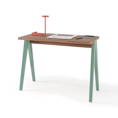 Bureau en mélamine et hêtre cérusée, Colmar HERDASA