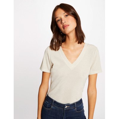 V-Neck Short Sleeve T-Shirt MORGAN