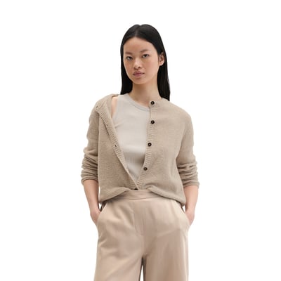 Cardigan regular en fil bouclé MARC O'POLO