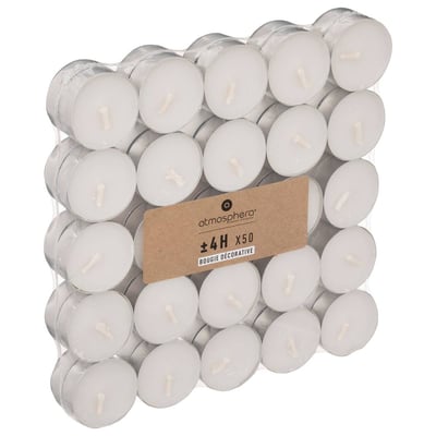 Lot de 50 bougies bâtons MANY ATMOSPHERA