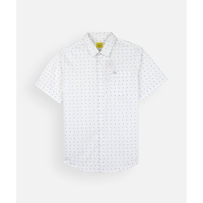 Chemise manches courtes microprint GEO OXBOW