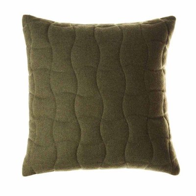 Housse de coussin verte en feutrine 45 x 45 cm Sohan ZAGO