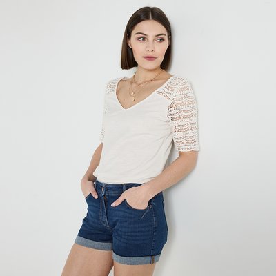 T-shirt col V GRAIN DE MALICE