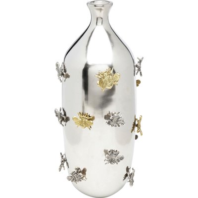 Vase abeilles dorées et argentées KARE DESIGN