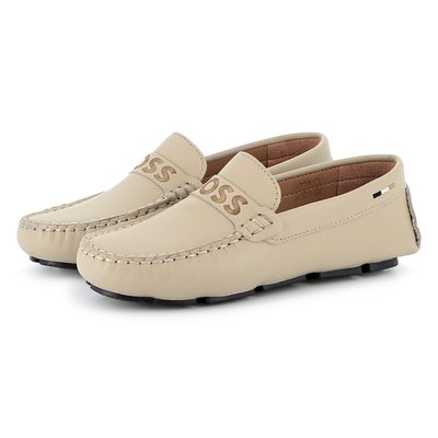 Mocassins en cuir BOSS KIDSWEAR
