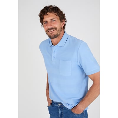Polo manches courtes en maille reliefée DAMART