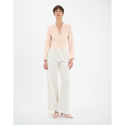 Veste-boléro Ole rose pâle INES DE LA FRESSANGE PARIS