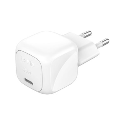 Chargeur 30W USB Power Delivery PPS Blanc BELKIN
