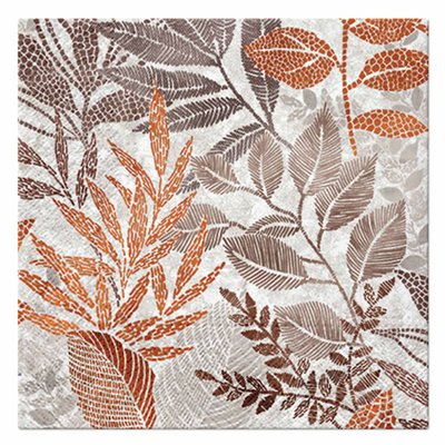 Lot de 20 serviettes en papier Feuilles d automne DOUCEUR D'INTÉRIEUR