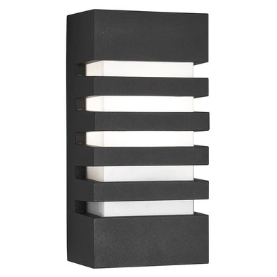 Outdoor Black Cutout Wall Light SO'HOME