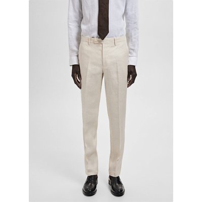Pantalon costume 100% lin slim fit MANGO MAN