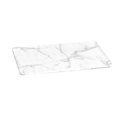 Tapis de bain microfibre Modele Marbre DOUCEUR D'INTÉRIEUR