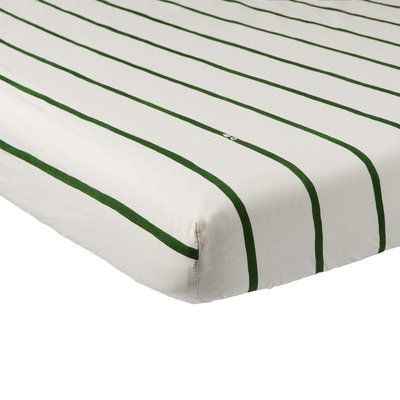 Drap housse LYSIRIS CARRE BLANC
