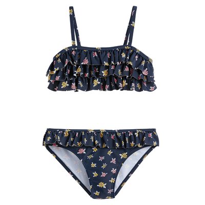 Купальник раздельный с цветочным принтом LA REDOUTE COLLECTIONS