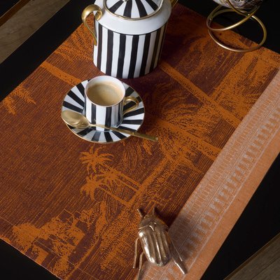 Set de table en Lin, CROISIÈRE SUR LE NIL LE JACQUARD FRANCAIS