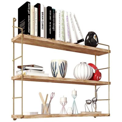Etagère murale en bois et métal Duvar HANAH HOME