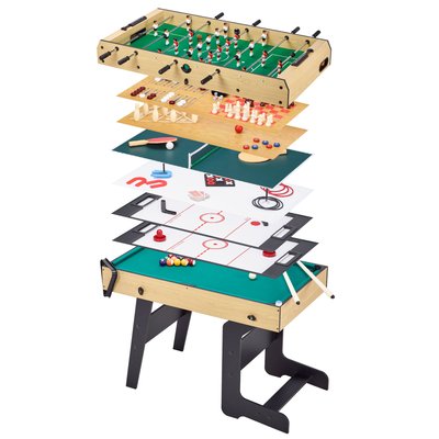 Table multi jeux pliable 16 en 1 Ado KANGUI
