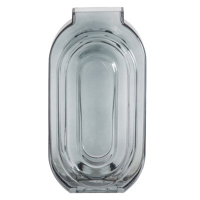 30cm Grey Glass Vase SO'HOME