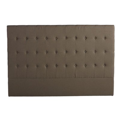 Tête de lit en lin taupe L160 - VATICAN SIGNATURE