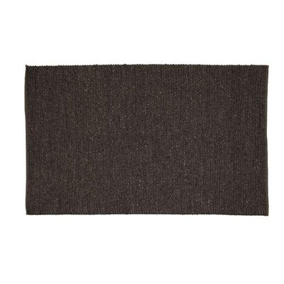 Tapis en laine gris chiné 170 x 120 cm Pava ZAGO