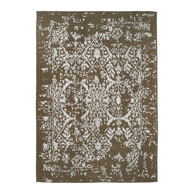 Tapis coton et polyester BLANC D’IVOIRE