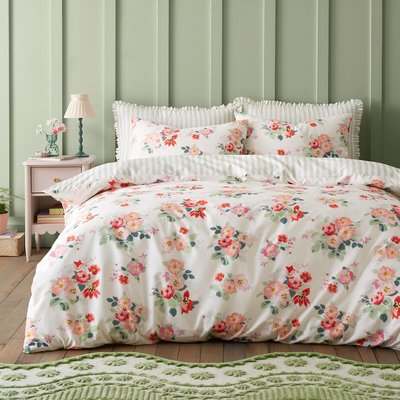 Floral Bunches Reversible Cotton Duvet Cover And Pillowcase Set CATH KIDSTON